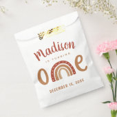 Modern Terracotta Boho Rainbow Geschenktütchen (Versiegelt)