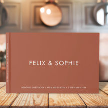 Modern Terracotta | Burnt Orange Rust Wedding