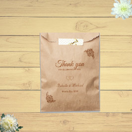 Modern Terracotta Geschenktütchen