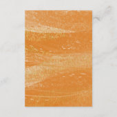 Modern Terracotta Gold Foil Begleitkarte (Rückseite)