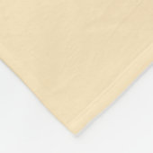 Modern Terracotta Personalisiert Gingham Fleecedecke (Ecke)