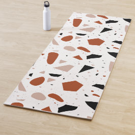 Modern Terrazzo Geometric Aesthetic Boho Yoga Mat Yogamatte