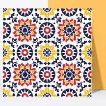 Modern Texture Mexican Papel Picado Colorful