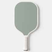 Modern Three Letter Intial Monogram Pickleball Schläger (Rückseite)