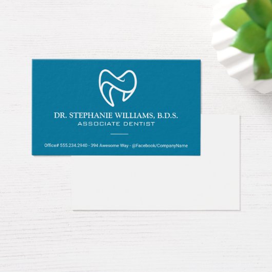 Modern-Tooth-Logo | Dental (Schreibtisch)