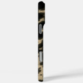 Modern Tortoiseshell Monogram Case-Mate iPhone Hülle (Rückseite / Rechts)