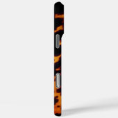 Modern Tortoiseshell Monogram Case-Mate iPhone Hülle (Rückseite / Rechts)