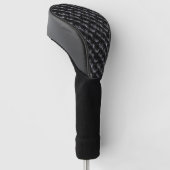 Modern Toughness: Abstrakter Golf Head Cover Golf Headcover (angewinkelt)
