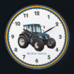 Modern Tractor Acrylic Wall Clock Große Wanduhr<br><div class="desc">Modern Tractor for Acrylic Wall Clock</div>