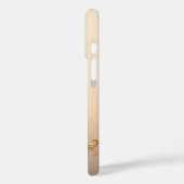 Modern Transparent Letter R Case-Mate iPhone Hülle (Rückseite / Links)