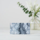 Modern Trendy Blue Celestite Crystal Agate Geode Visitenkarte (Stehend Vorderseite)