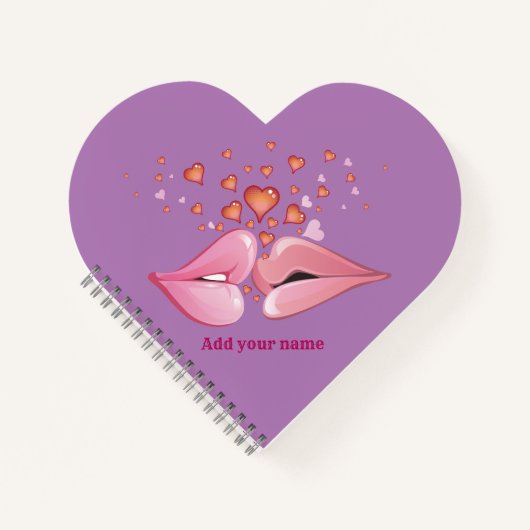 Modern trendy Elegante Wählen Sie eine andere Lieb Notizblock (Vorderseite)