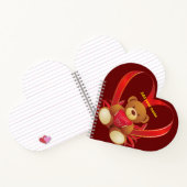 Modern trendy Elegante Wählen Sie eine andere Lieb Notizblock (Innenseite)