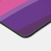 MODERN TRENDY farbenfroh Bio abstrakter Regenbogen Schreibtischunterlage (Ecke)