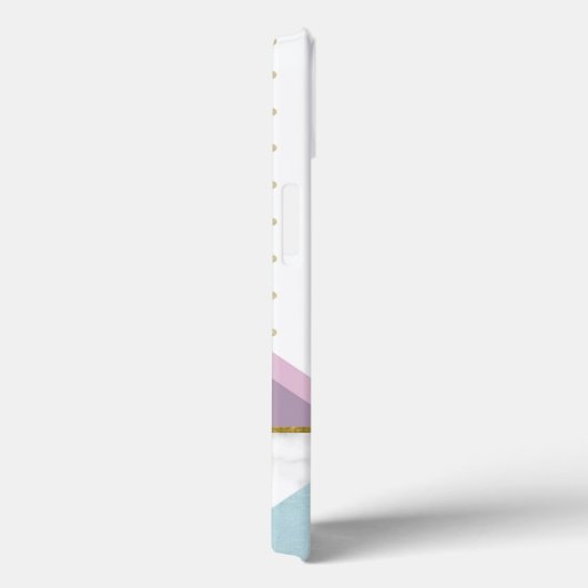 Modern trendy Flamingo Pink Girly Name Case-Mate iPhone Hülle (Rückseite / Rechts)