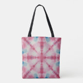 Modern Trendy geometric watercolor Tasche (Rückseite)