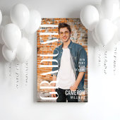 Modern Trendy Magazine Cover Foto Abschluss Banner