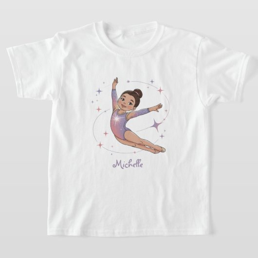 Modern Trendy Professional Name Gymnastics T-Shirt (Ablage )