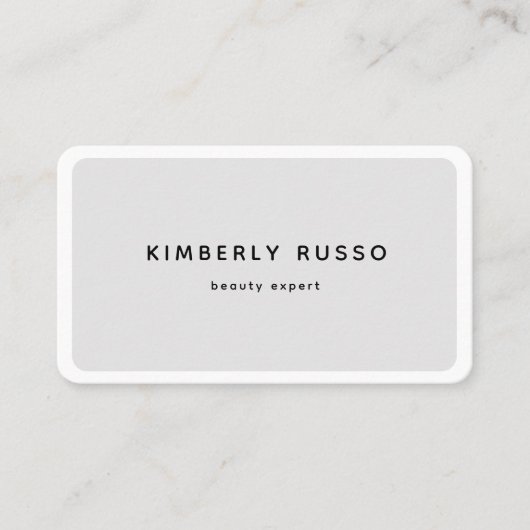 Modern, trendy, Salon Terminkarte (Vorderseite)