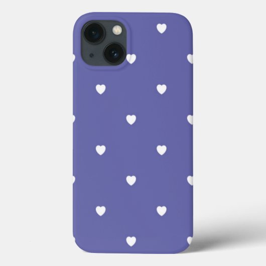 Modern Trendy Valentine's Day Hearts Case-Mate iPhone Hülle (Rückseite)