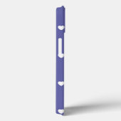 Modern Trendy Valentine's Day Hearts Case-Mate iPhone Hülle (Rückseite / Rechts)