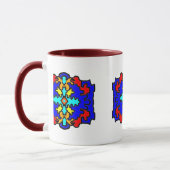 Modern Tribal Cross Tasse (Links)