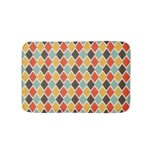 Modern-Tribal-Modemuster Badematte (Vorderseite)