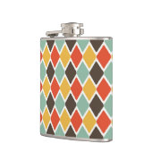 Modern-Tribal-Modemuster Flachmann (Links)