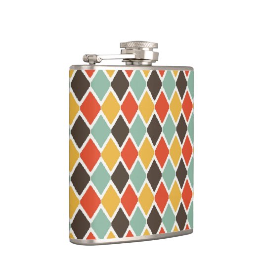 Modern-Tribal-Modemuster Flachmann (Rechts)