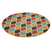 Modern-Tribal-Modemuster Schneidebrett (Ecke)