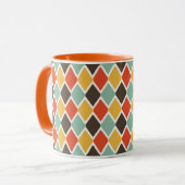 Modern-Tribal-Modemuster Tasse (Vorderseite Links)