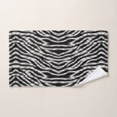 Modern Tribal Zebra Stripe Animal Print Rows Badhandtuch Set (Handtuch)