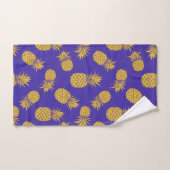 Modern Tropical Pineapple Watercolor Badhandtuch Set (Handtuch)