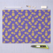 Modern Tropical Pineapple Watercolor Seidenpapier (Handwerk)