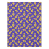 Modern Tropical Pineapple Watercolor Tischdecke (Vorderseite)