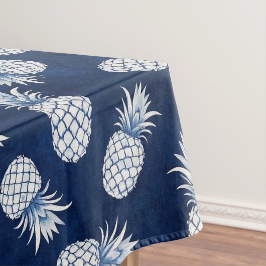 Modern Tropical Pineapple Watercolor Tischdecke (Beispiel)