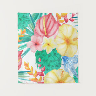 Modern Tropical Wandteppich