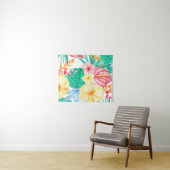 Modern Tropical Wandteppich (Beispiel (Horizontal))