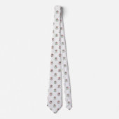 Modern Tulip Floral  Minimalist  Krawatte (Vorderseite)