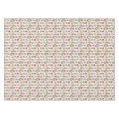 Modern Tulip Floral Pattern Soft Botanical Spring Tischdecke (Vorderseite (Horizontal))