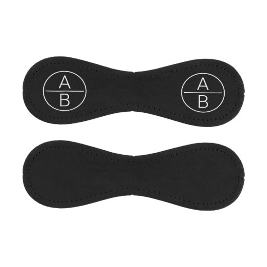 Modern Two Initials Monogramm Baseball (Paneele)