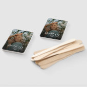 Modern Typography Graduate Photo Graduation Fächer (Non-assembled)