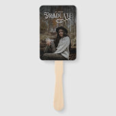 Modern Typography Graduate Photo Graduation Fächer (Vorderseite)