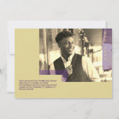 Modern Typography Graduation | Class of 2026 Ankündigung (Rückseite)