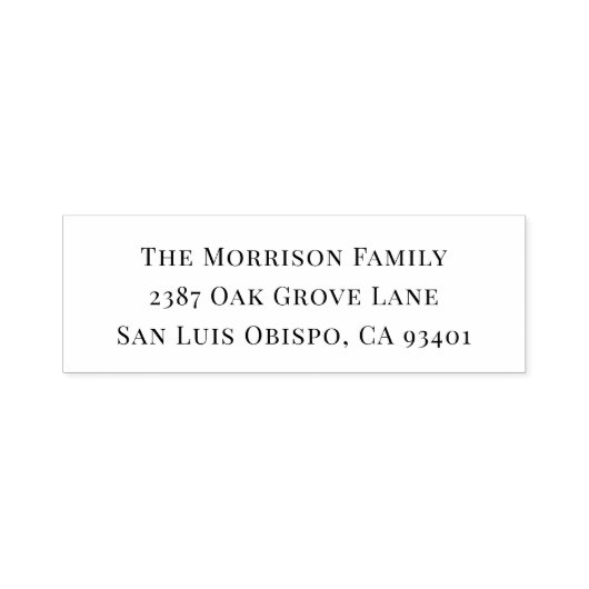 Modern Typography Permastempel (Design)