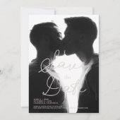 Modern Typography with Romantic Gay Couple (Vorderseite)