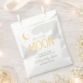 Modern über der Mond Babydusche Geschenktütchen (Ausgeschnitten)