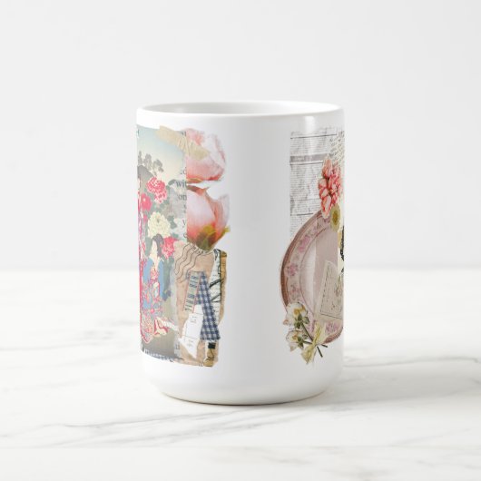 Modern Ukiyo-e Art Kaffeetasse (Mittel)