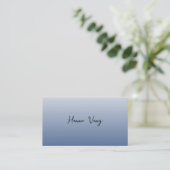 Modern und einfach Beruflich Visitenkarte (Stehend Vorderseite)