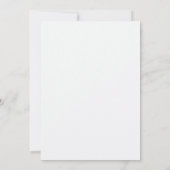 Modern und Elegant Einfache Speichern Sie das Datu Einladung (Rückseite)